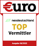 Siegel Euro 08/2025 Top Vermittler Neodeutschland